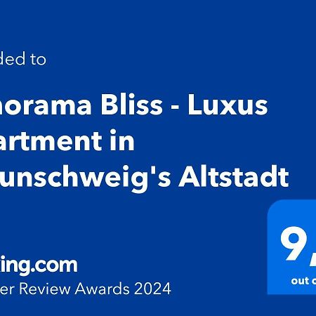 Panorama Bliss - Luxus Apartment In Braunschweig'S Altstadt Extérieur photo
