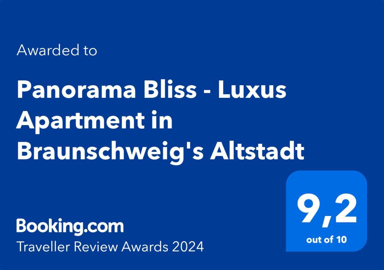 Panorama Bliss - Luxus Apartment In Braunschweig'S Altstadt Extérieur photo